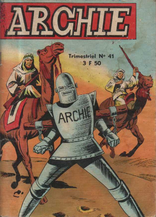 Scan de la Couverture Archie le Robot n 41
